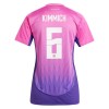 Maglia ufficiale Germania Kimmich 6 Trasferta Euro 2024 per Donna